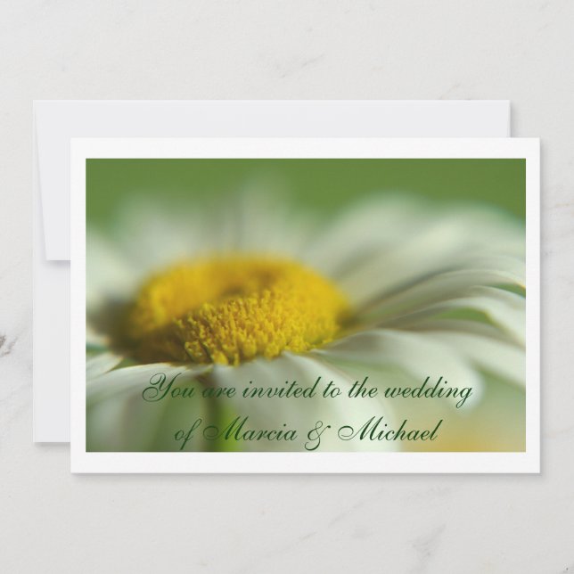 Fresh Daisy Invitation (Front)