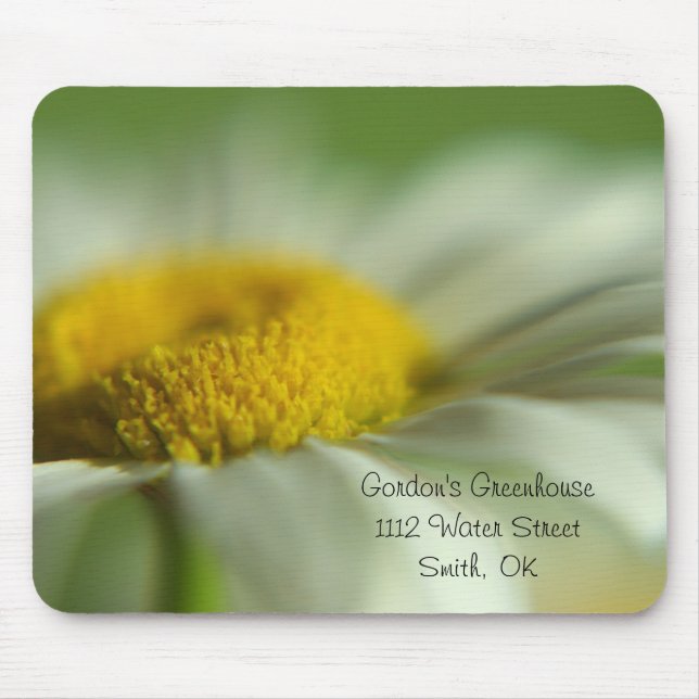 Fresh Daisy Mouse Pad (Front)