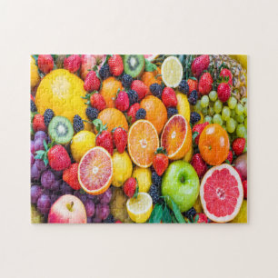 Fresh Delicious Fruits Jigsaw Puzzle