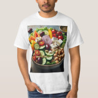 Fresh, delicious Mediterranean Salad