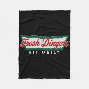 Fresh Dingers Hit Daily Sell Softll Fans  Fleece Blanket