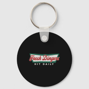 Fresh Dingers Hit Daily Sell Softll Fans Key Ring