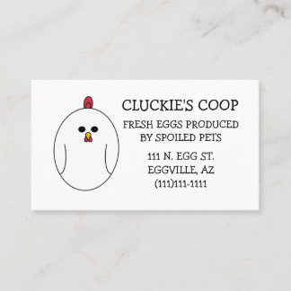 Fresh Eggs Business Cards