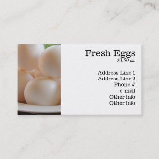 Fresh Eggs Business Cards