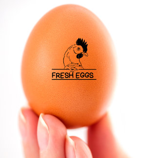 FRESH EGGS SELF-INKING STAMP