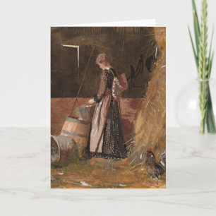 Fresh Eggs   Winslow Homer Card