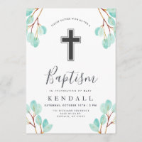Fresh Eucalyptus | Greenery Themed Baptism