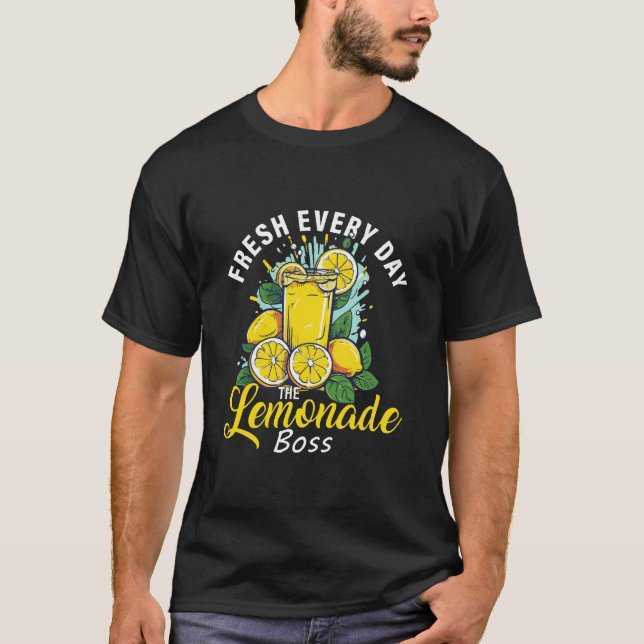 Fresh Every Day The Lemonade Boss T-Shirt (Front)