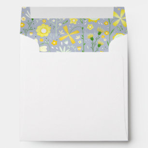 Fresh Flowers Botanical Envelope