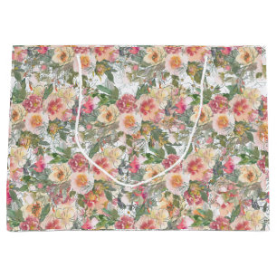 Fresh flowers gift bag