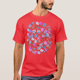 Fresh Flowers Purple T-Shirt