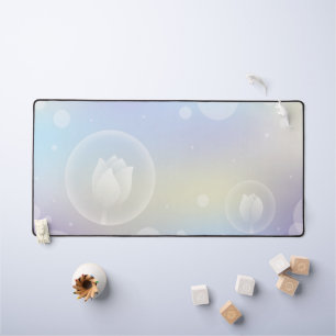 Fresh Focus with Lotus Desk Mat