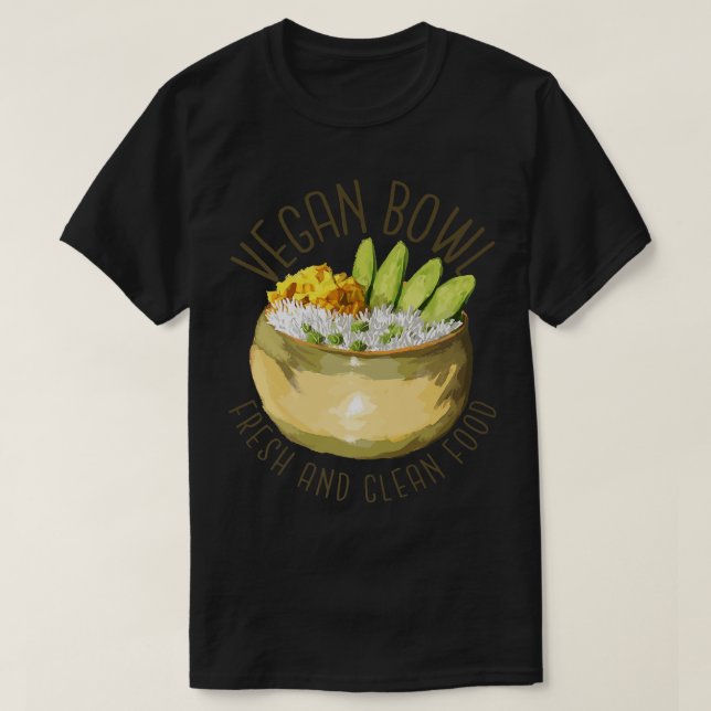 Fresh Food Vegan Gifts Vegetarian Sayings T-Shirt (Design Front)