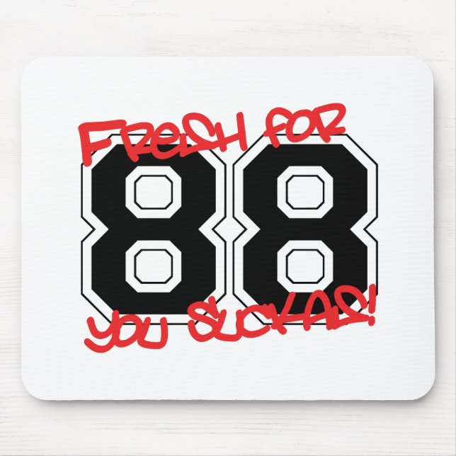 Fresh for '88 mouse pad (Front)