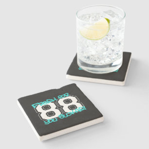 Fresh for '88 stone coaster