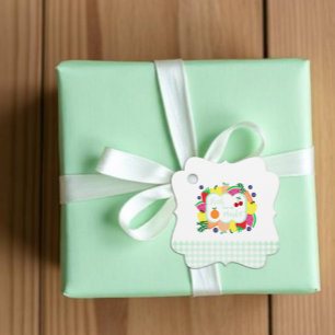 Fresh From The Market Bridal Shower Favour Tags
