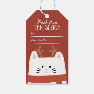 Fresh From The Sleigh From: Santa Christmas Gift Tags