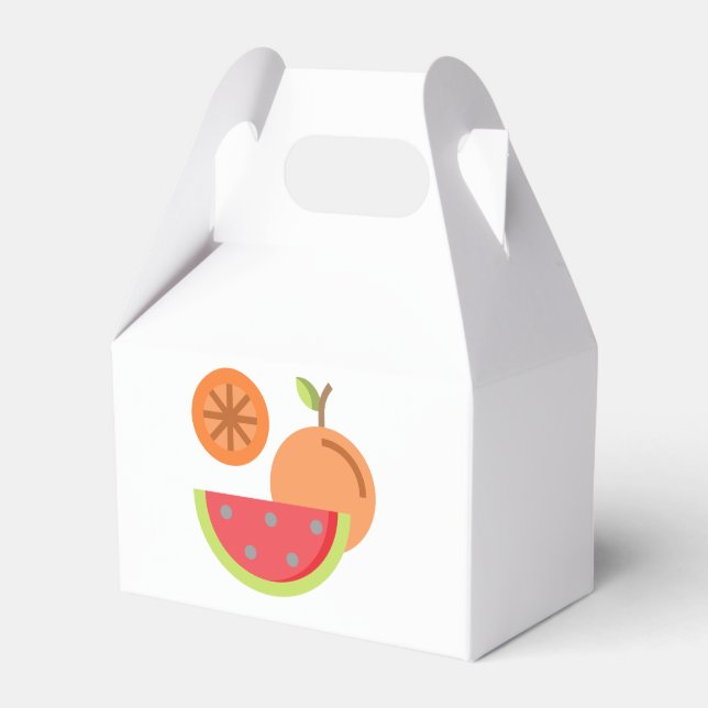 Fresh Fruit Favours Favour Box (Front Side)