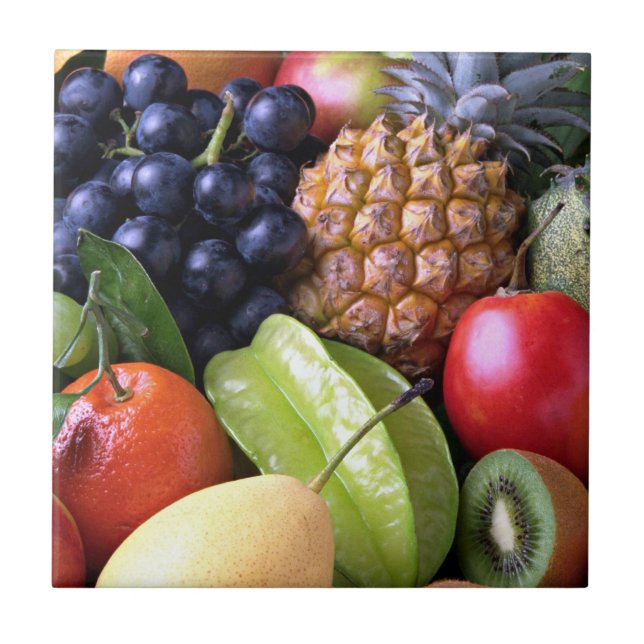 Fresh Fruit - Sweet Display Ceramic Tile (Front)