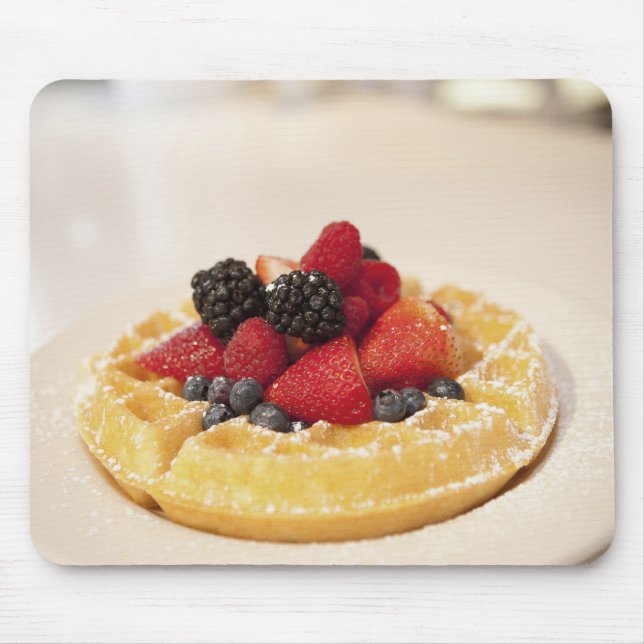 Fresh fruit waffle mouse pad (Front)