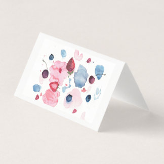Fresh Fruit Watercolor Card