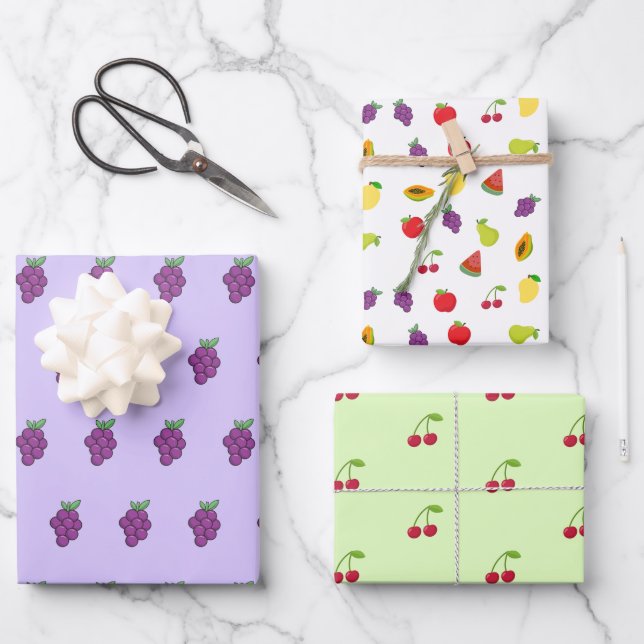 Fresh Fruit Wrapping sheets (Front)
