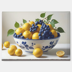 Fresh Fruits Assortment Healthy Colourful Food Magnet