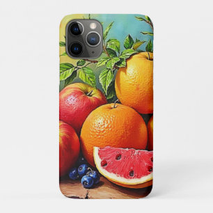 Fresh Fruits in a Perfect Mix Design iPhone 11 Pro Case