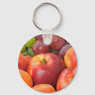 Fresh fruits key ring