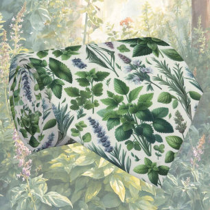 Fresh Garden Herbs Foodie Kitchen Neck Tie
