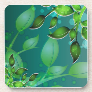 Fresh Garden Leaves Coaster