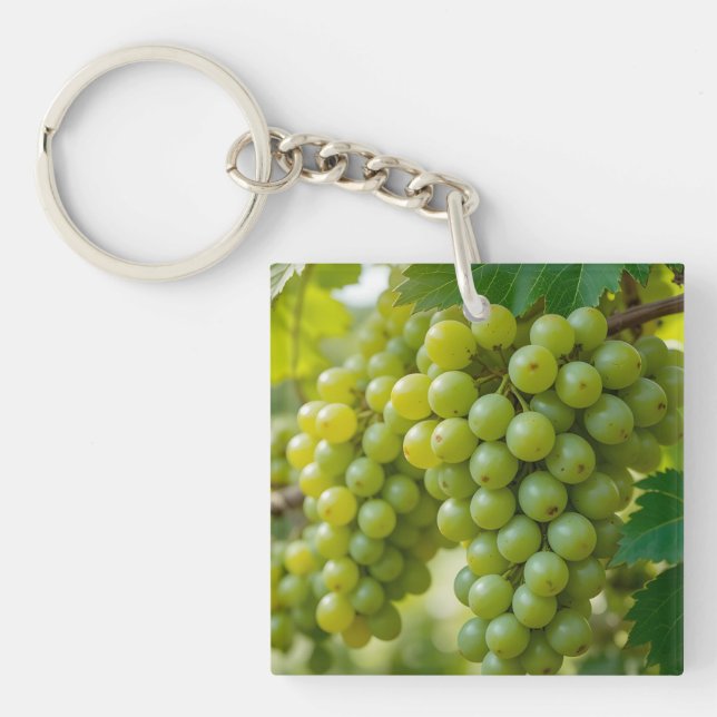 fresh green grapes key ring (Front)