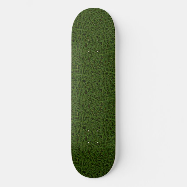 Fresh Green Grass Skateboard (Front)