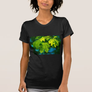 Fresh green maple leaves T-Shirt