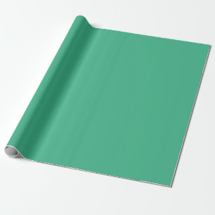Fresh Green Mint Leaf Wrapping Paper