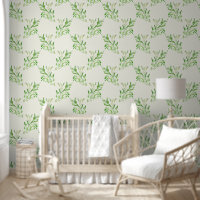 Fresh Green Trellis Botanical pattern