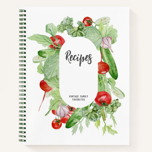 Fresh Greens Recipe Book (Front)
