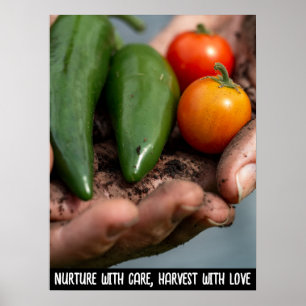  Fresh Harvest - The Essence of Nature’s Bounty Poster