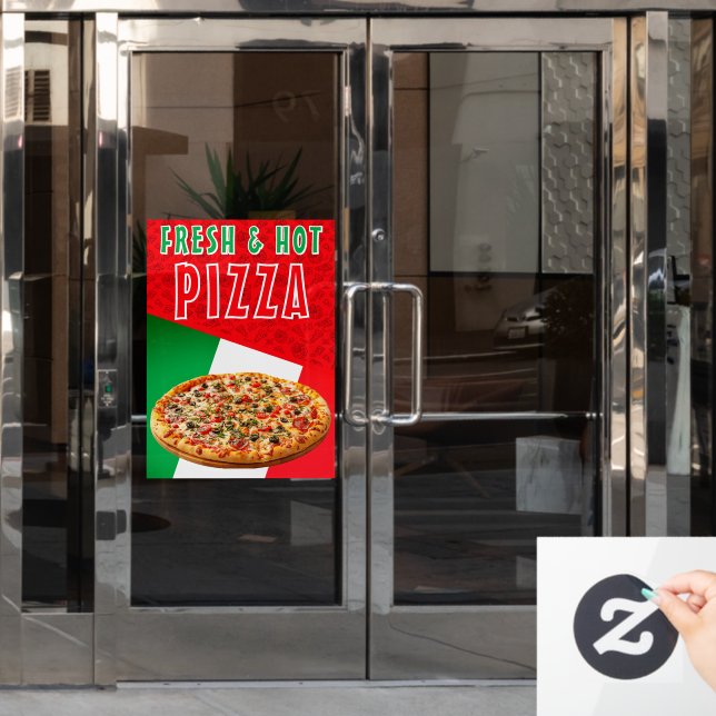 Fresh & Hot Pizza With Pizza Explosion  (Office Door)