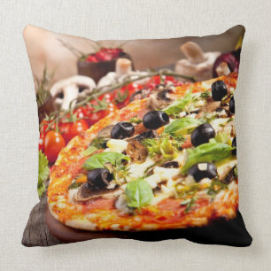 Fresh Italian pizza Cushion