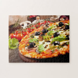 Fresh Italian pizza Jigsaw Puzzle