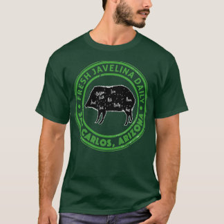 Fresh Javelina Daily San Carlos Arizona Souvenir G T-Shirt