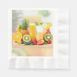 Fresh Juicy Fruits Napkin