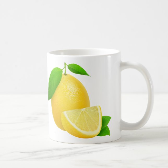 Fresh lemon coffee mug (Right)