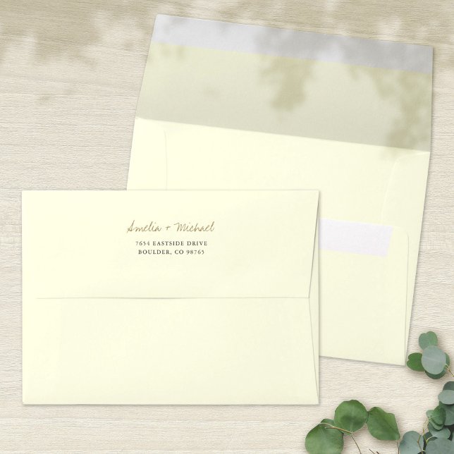 Fresh Lemon Colour Simple Envelope (Creator Uploaded)