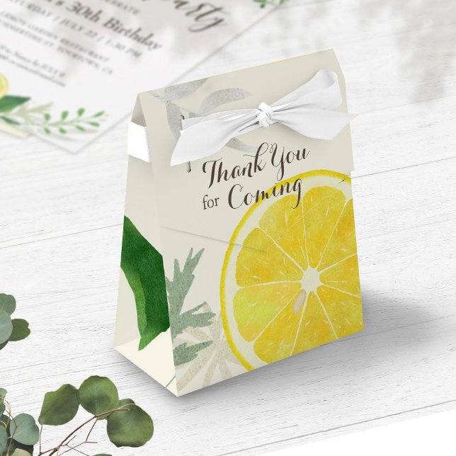 Fresh Lemon Favour Box (Creator Uploaded)