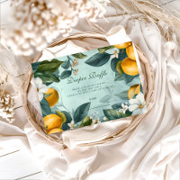 Fresh Lemon Grove Baby Shower Diapper Raffle