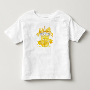 Fresh Lemonade Summer PNG Watercolor Citrus Design Toddler T-Shirt