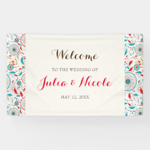 Fresh Lemony Love Citrus Foliage Bridal Shower Banner