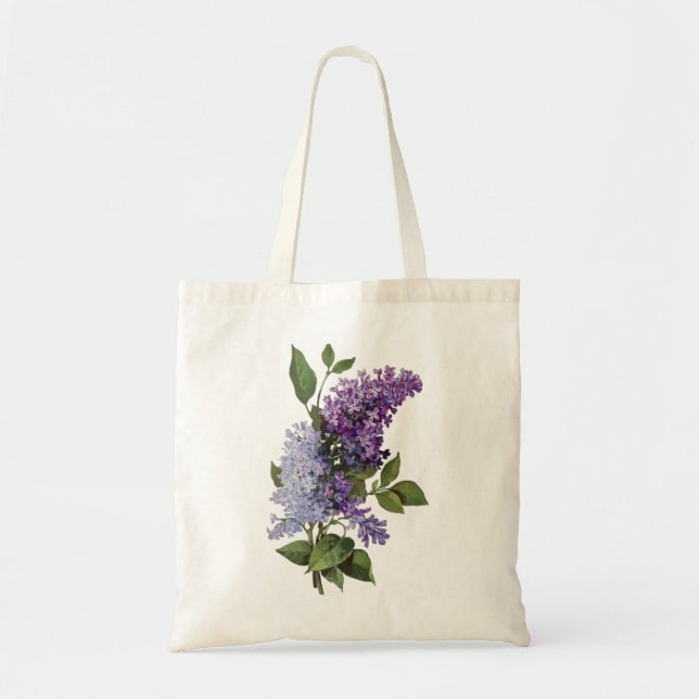 Fresh Lilacs - French Country Tote Bag (Front)